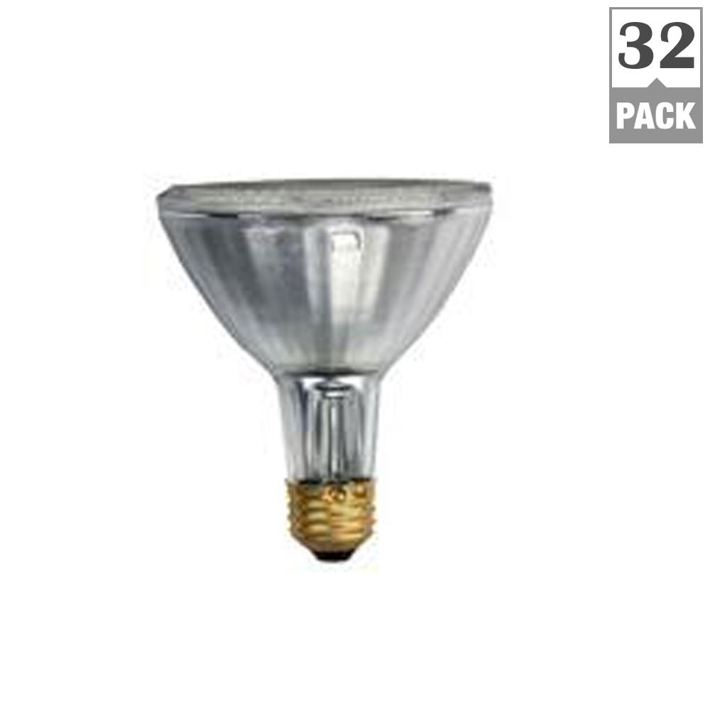 Par30l Halogen Bulbs Light The Home Depot 75 Watt Equivalent Par30l Halogen Dimmable Indoor Outdoor Flood Light Bulb 32