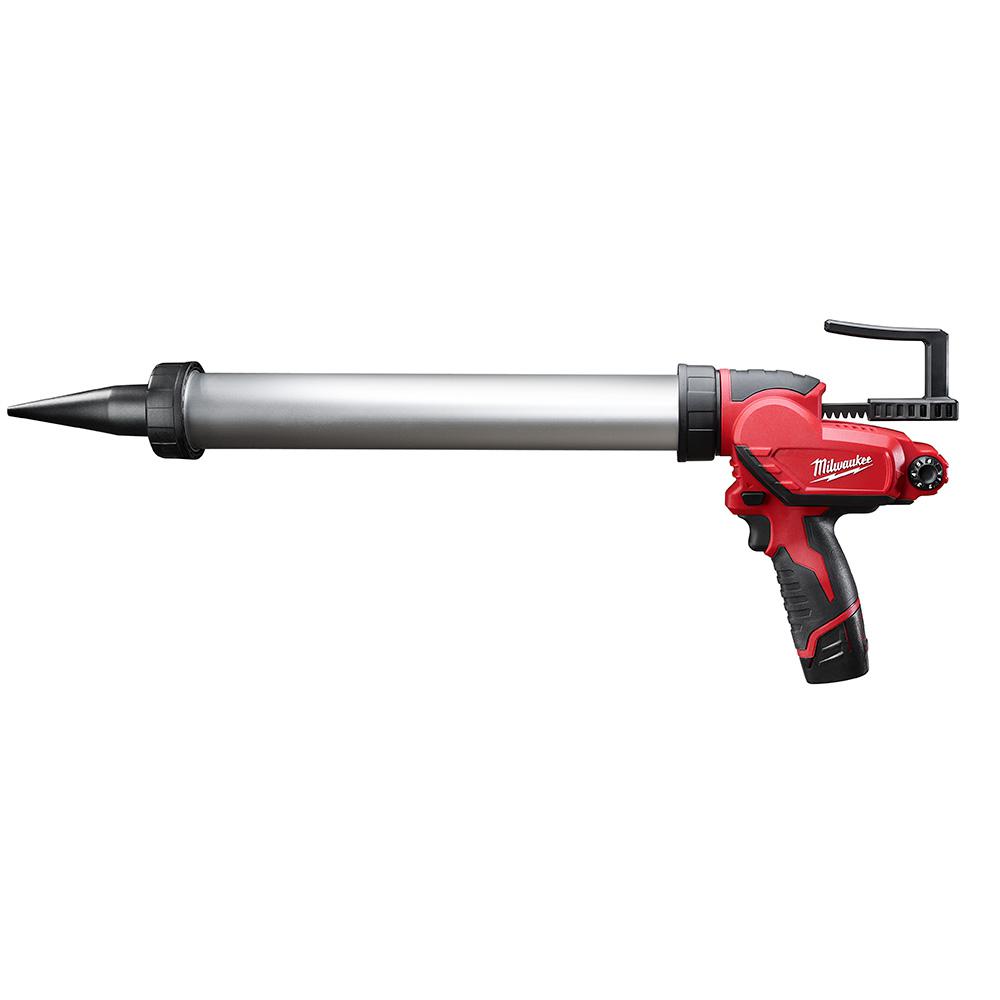 Milwaukee M12 12Volt LithiumIon Cordless 10 oz. Caulk and Adhesive