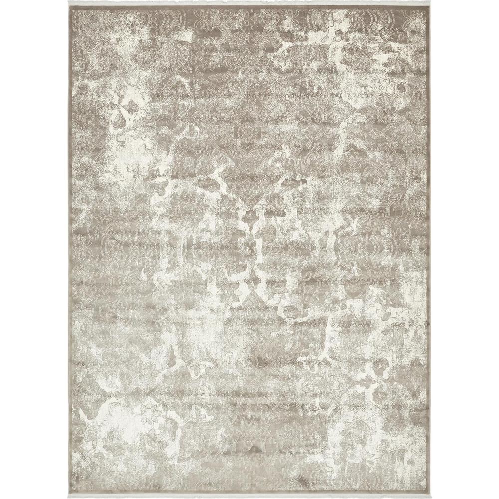 Unique Loom Arcadia Cream 9 ft. x 12 ft. Area Rug3135331 The Home Depot