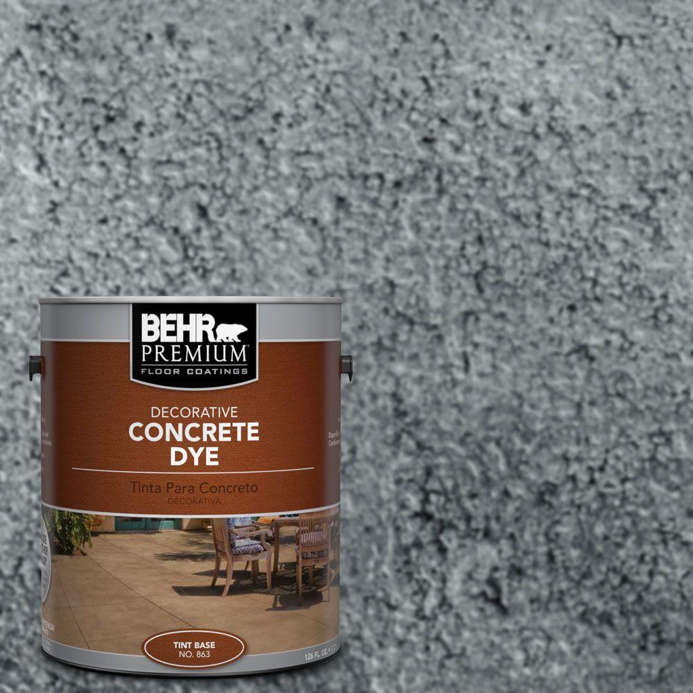BEHR Premium 1 gal. CD826 Canal Blue Concrete Dye86301 The Home Depot