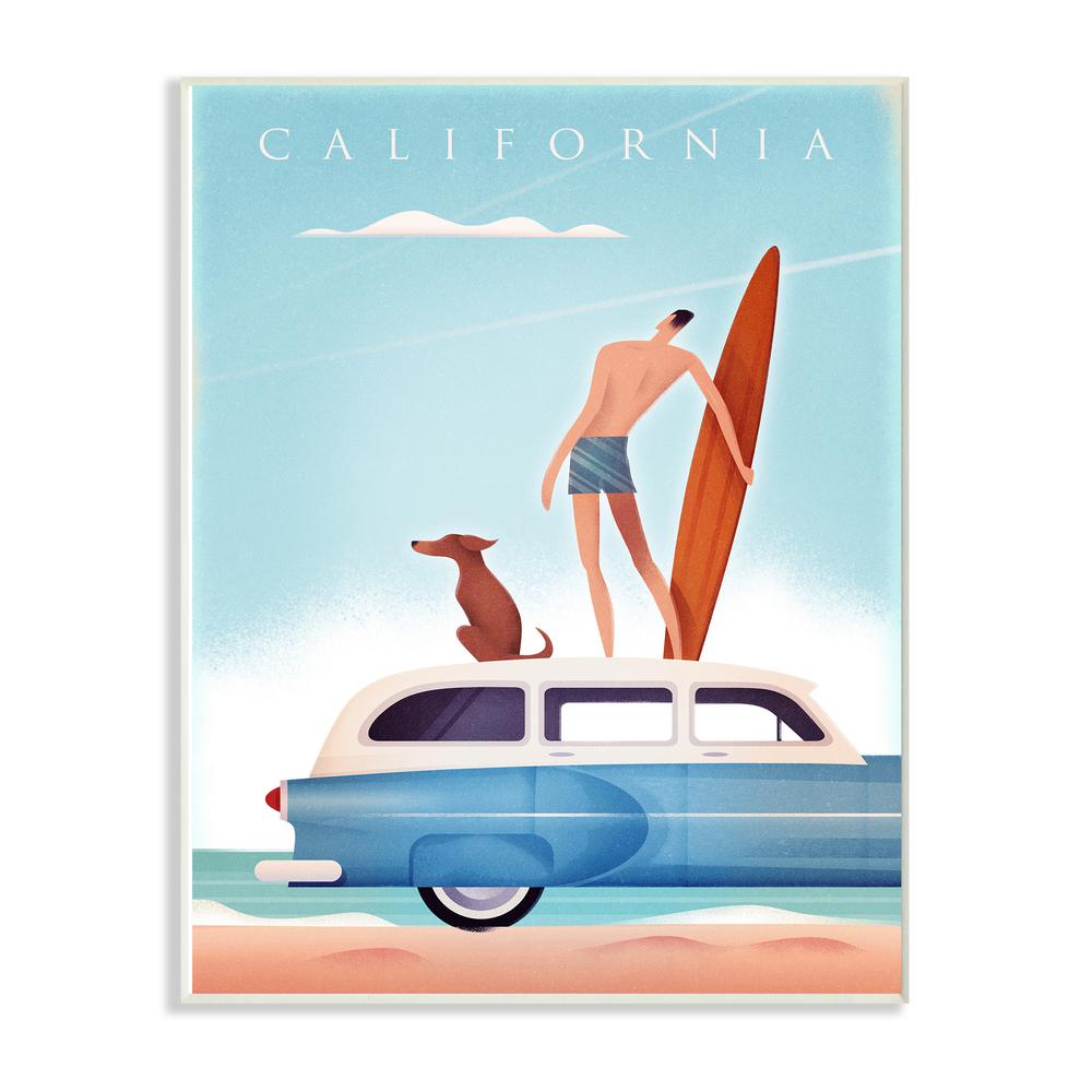 The Stupell Home Decor Collection 12 5 In X 18 5 In California