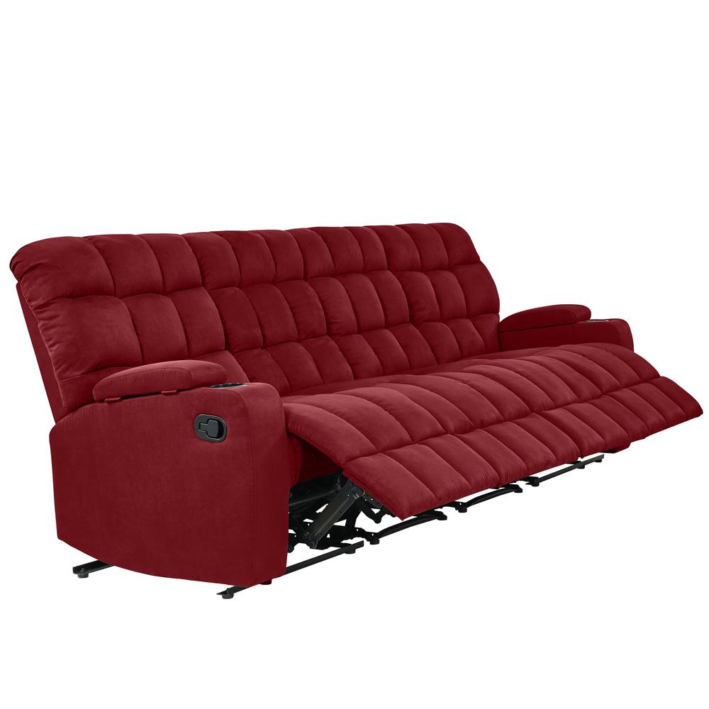 Red Sofas Living Room Furniture The Home Depot