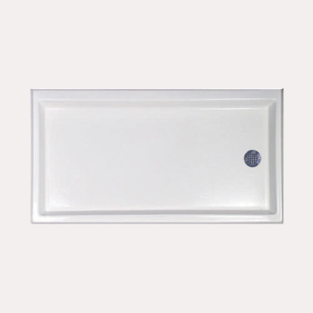 Hydro Systems 60 In X 30 Single Threshold Shower Base With Hydro Systems 60 In X 30 Single Threshold Shower Base With Right