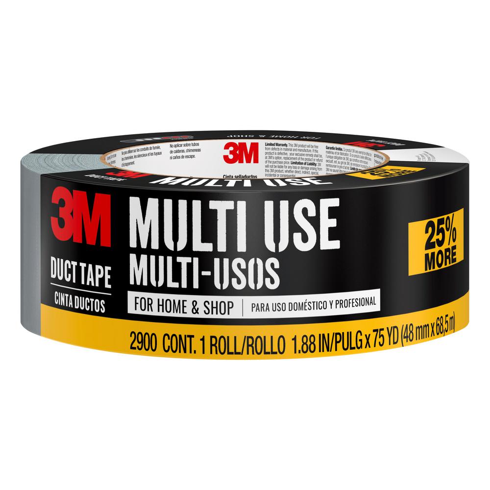 3m 1 88 In X 75 Yds Multi Use Duct Tape 2900 Bns25 The Home Depot