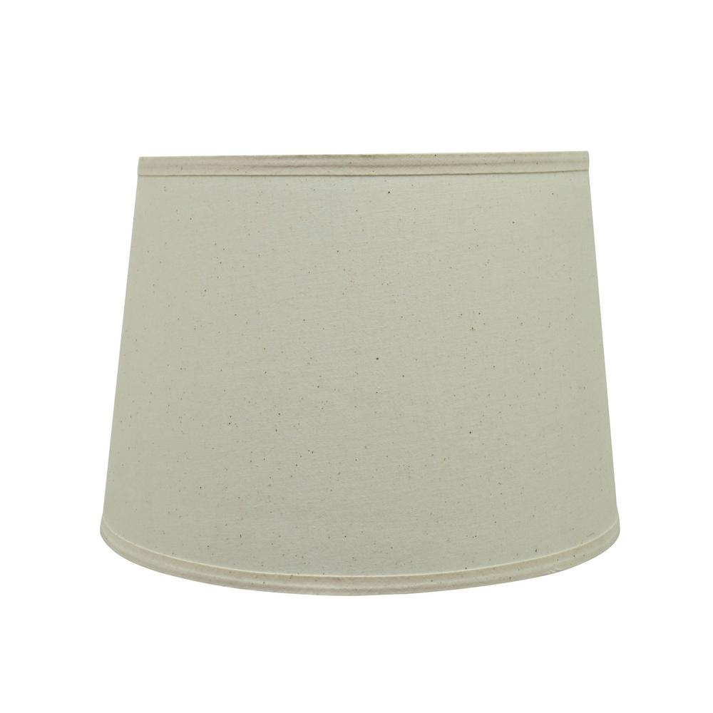 Lamp Shades Lamps The Home Depot 14 In X 10 Off White Hardback Empire Lamp Shade
