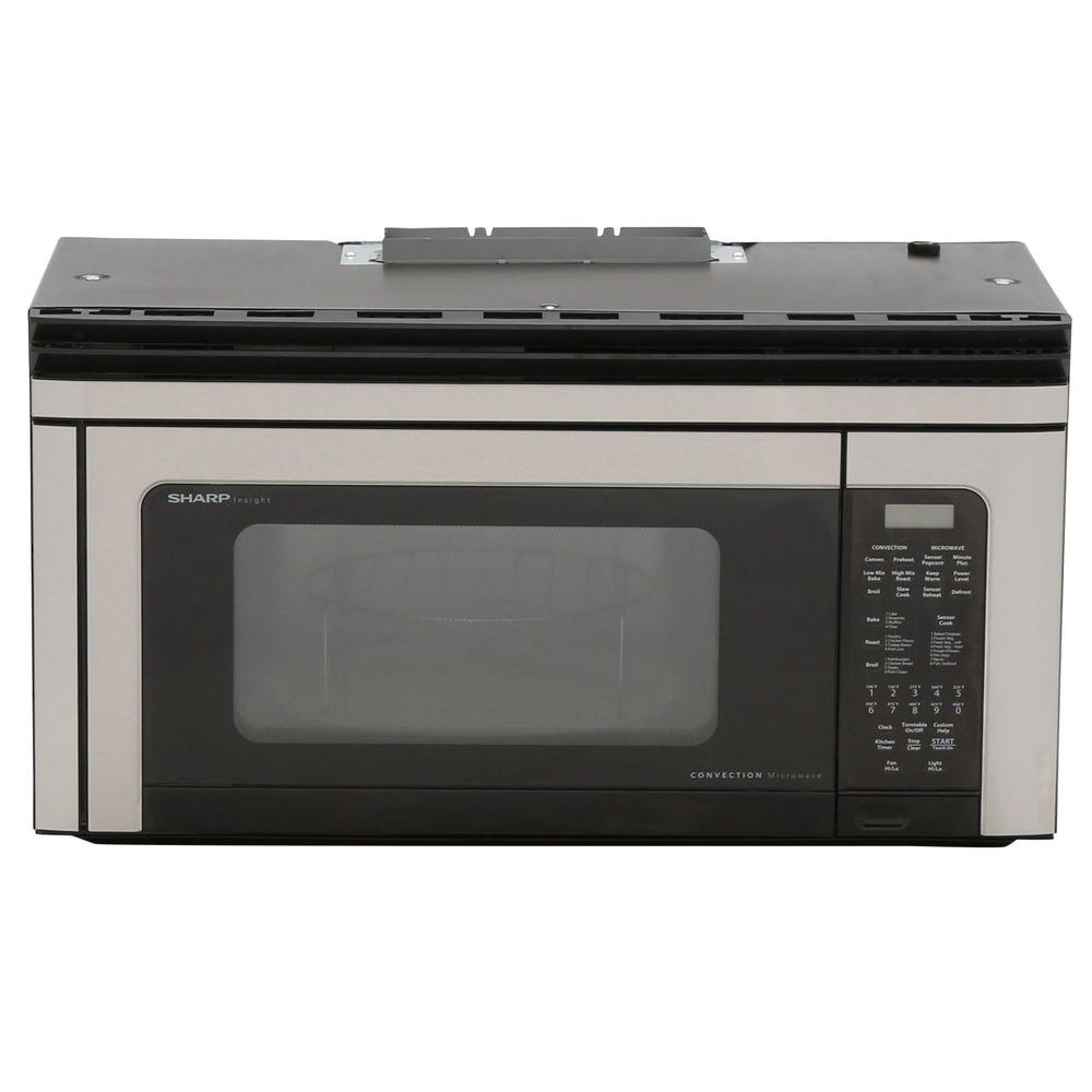 Sharp 1.1 cu. ft. 850Watt Over the Range Convection Microwave Oven in