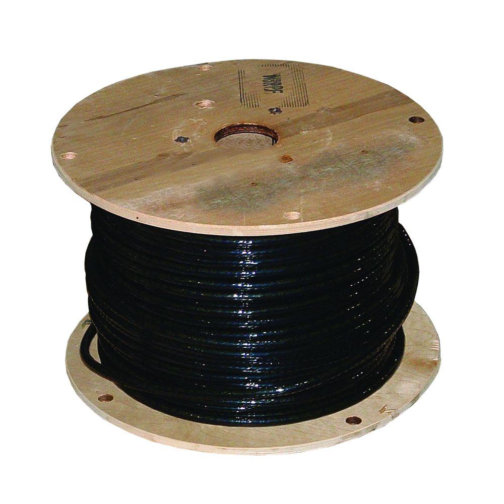 100ft 2AWG Blck Carolprene Welding Cable