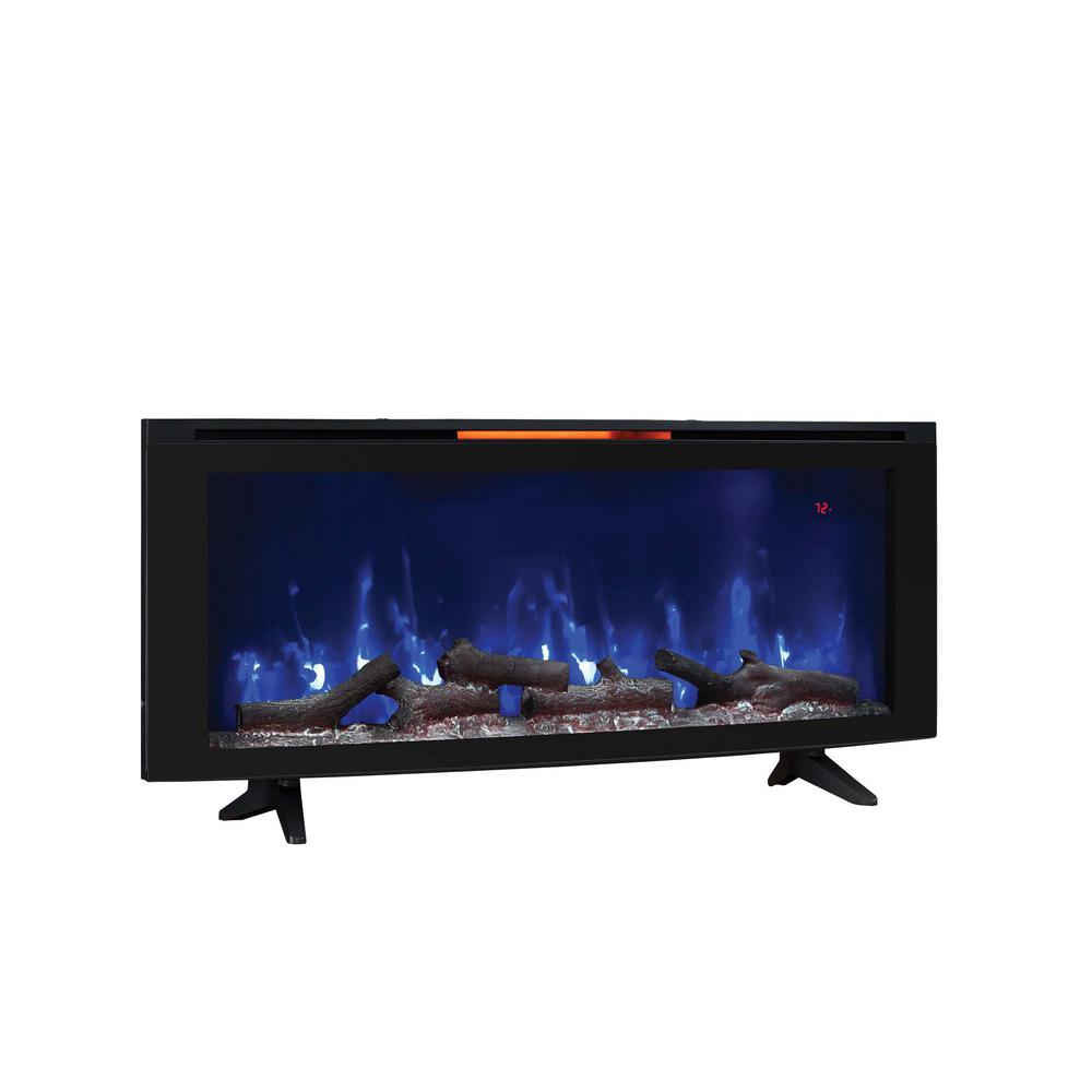 Classic Flame Luminosity 48 In Wall Mount Electric Fireplace In