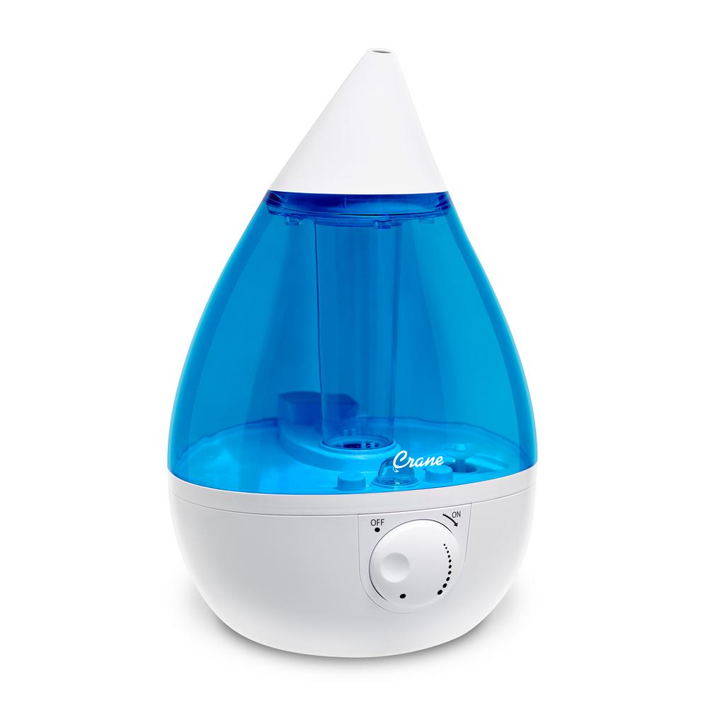 Air Innovations 1 4 Gal Cool Mist Digital Humidifier For Large Rooms Up To 400 Sq Ft Humid16 Wht The Home Depot