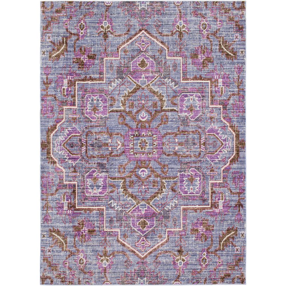 Surya Germili Purple 7 ft. 10 in. x 10 ft. 3 in. Indoor Area Rug