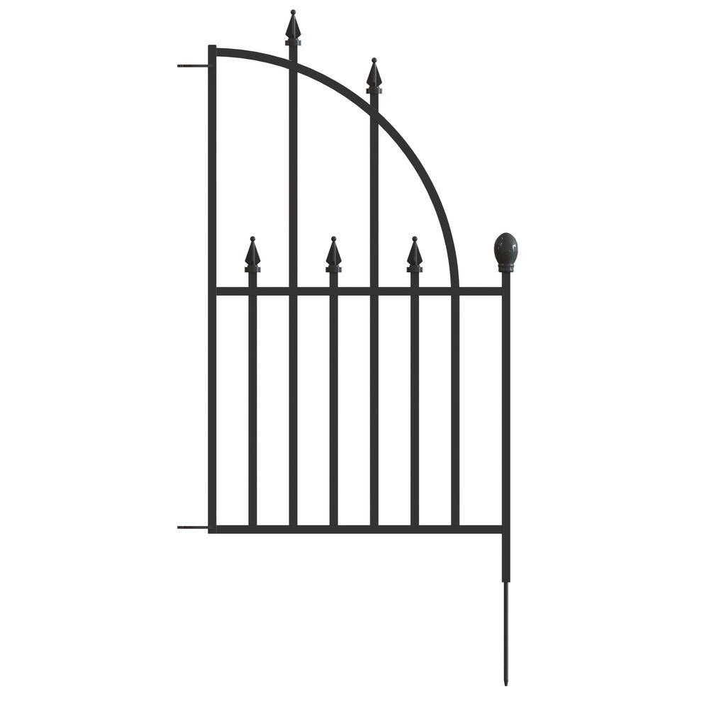 French Gothic - Metal Fence Panels - Metal Fencing - The Home Depot