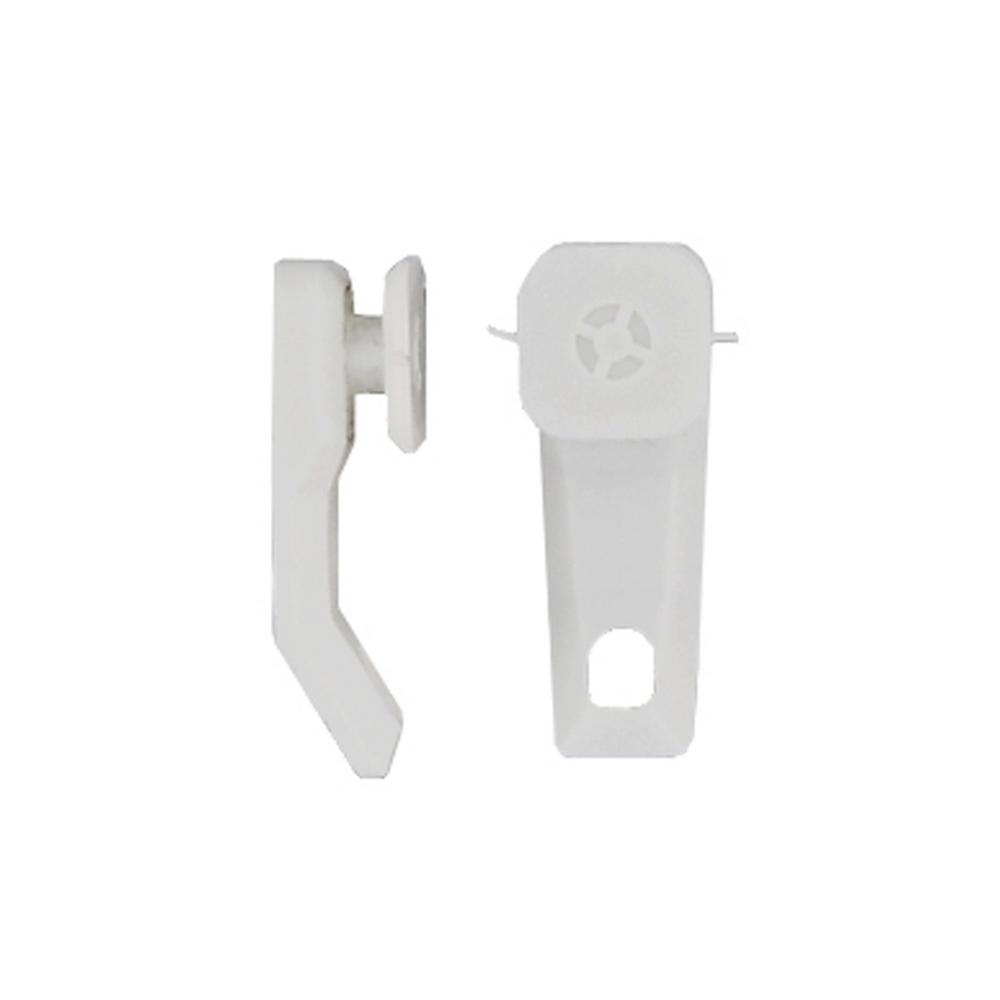 Rod Desyne Sliders for White Traverse Rods-KC1910 - The Home Depot