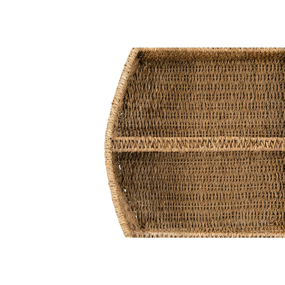 3r Studios 29 In X 5 In X 29 In Brown Woven Rattan Round
