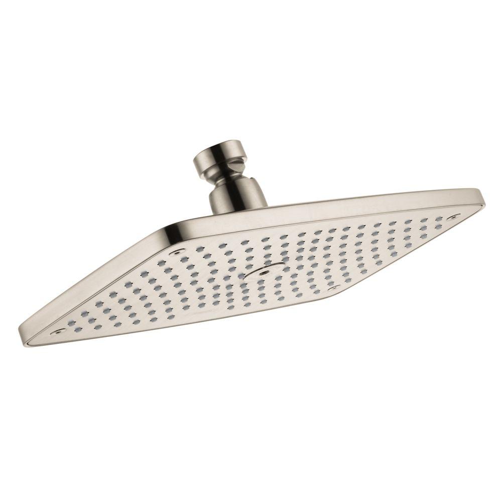 Hansgrohe 1 Spray 10 In Single Ceiling Mount Fixed Rain Shower