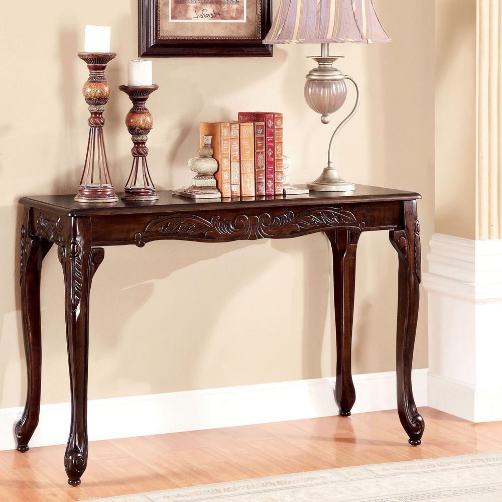 Jossa Dark Cherry Sofa Table