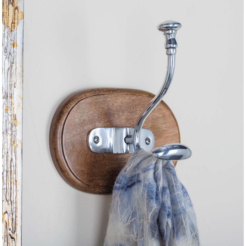 Liberty 43/8 in. Warm Chestnut Bird Wall HookB24936CWCNU The Home