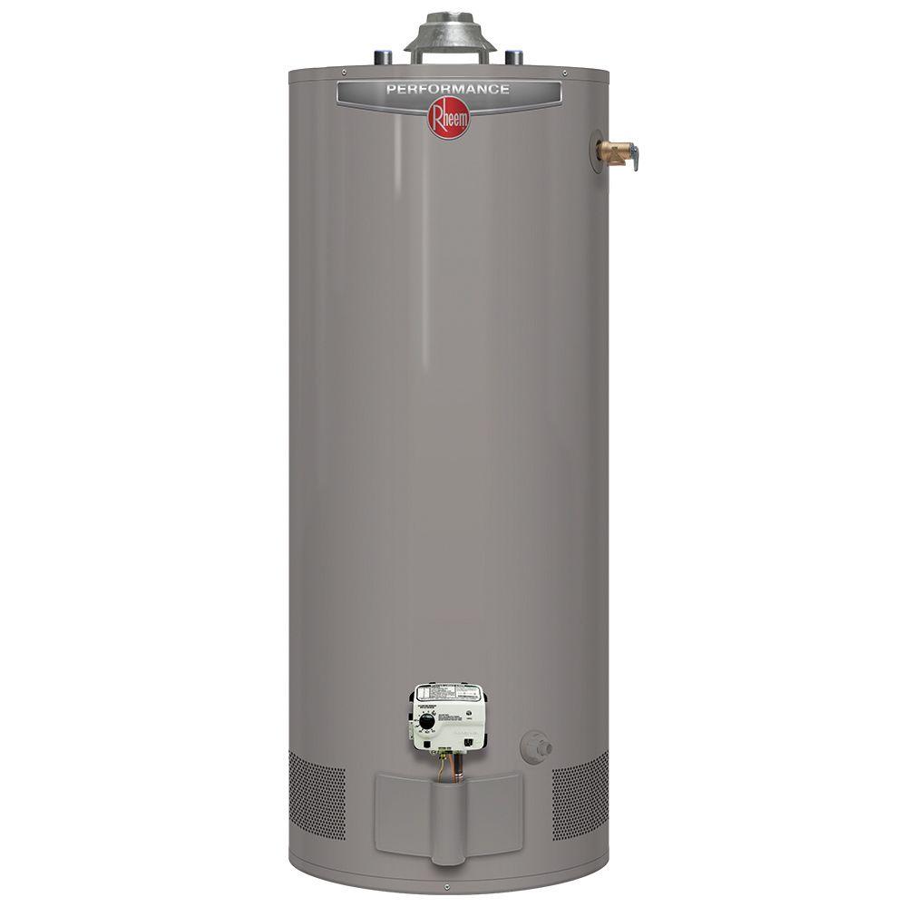 Rheem Performance 30 Gal Short 6 Year 30 000 BTU Natural Gas Tank 