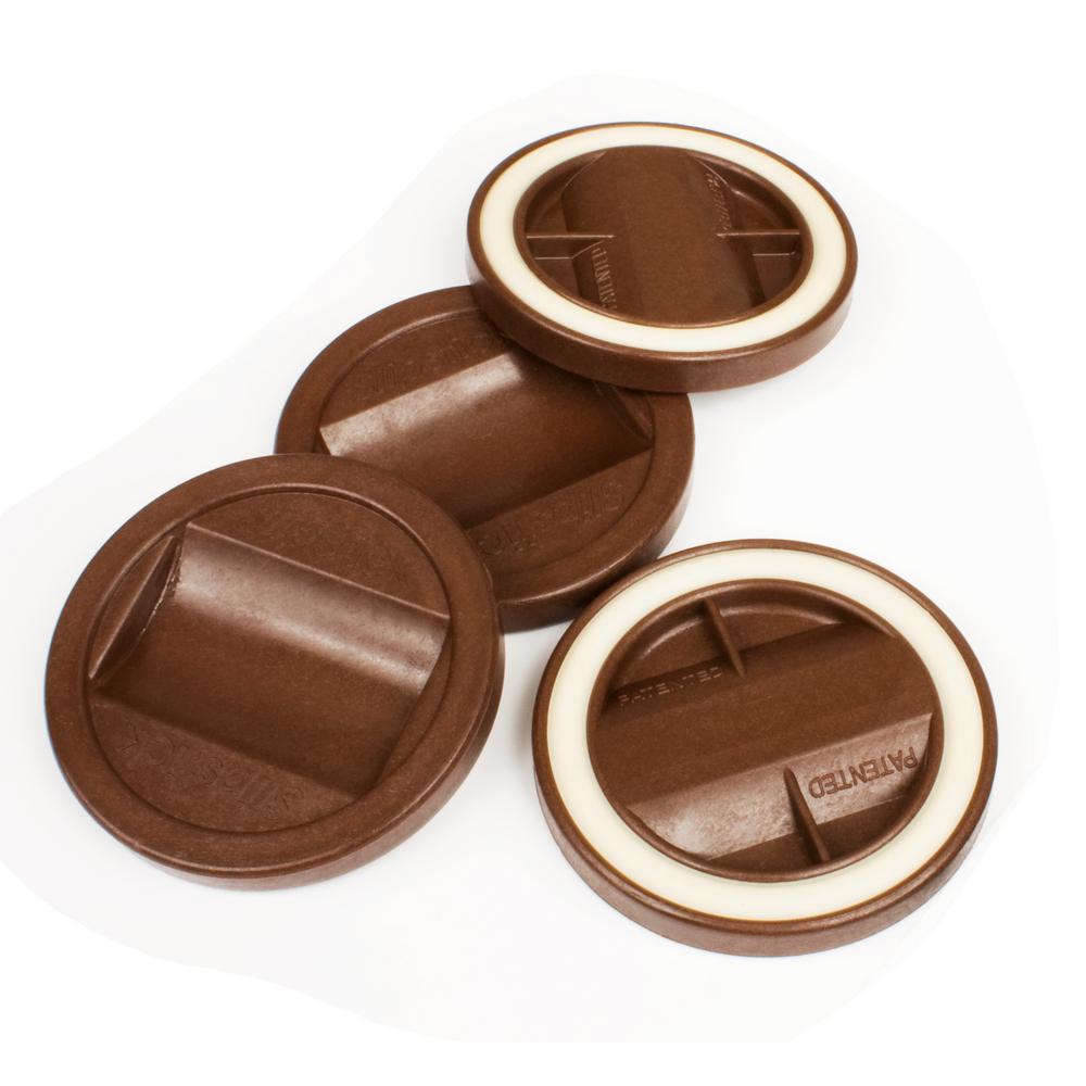 Slipstick 3 1 4 In Chocolate Color Bed Roller Furniture Wheel