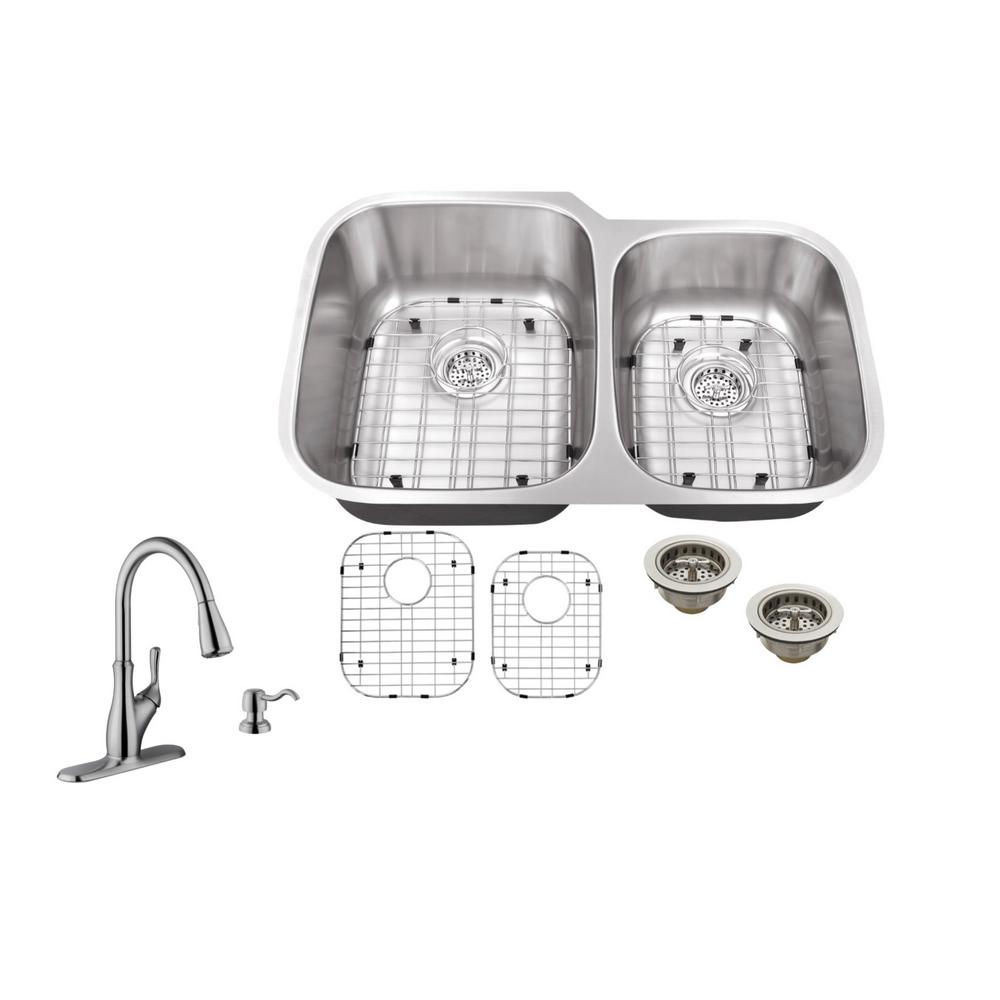 brushed stainless steel ipt sink company undermount kitchen sinks ipt6040p7636 64_1000