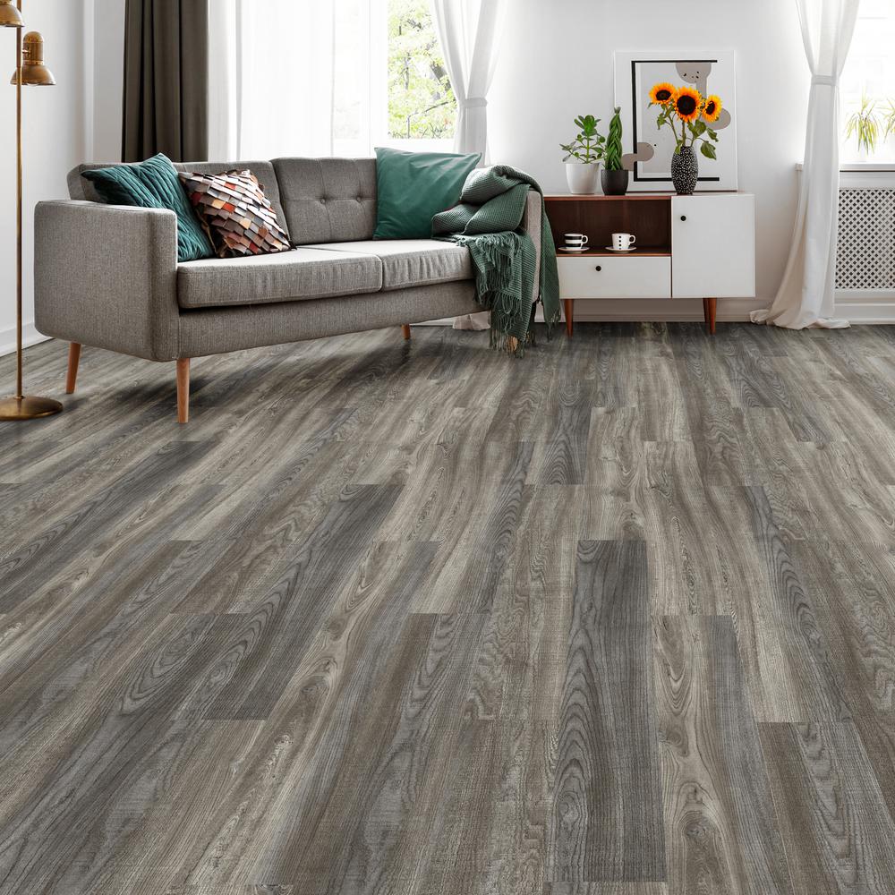 Home Decorators Collection Water Oak 7 5 In L X 47 6 In W Luxury Vinyl Plank Flooring 24 74 Sq Ft Case 03911 The Home Depot