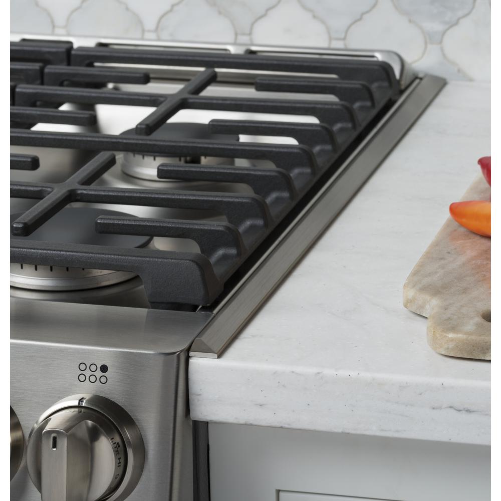 Ge Profile 6 7 Cu Ft Smart Slide In Double Oven Gas Range With Double Oven Gas Range