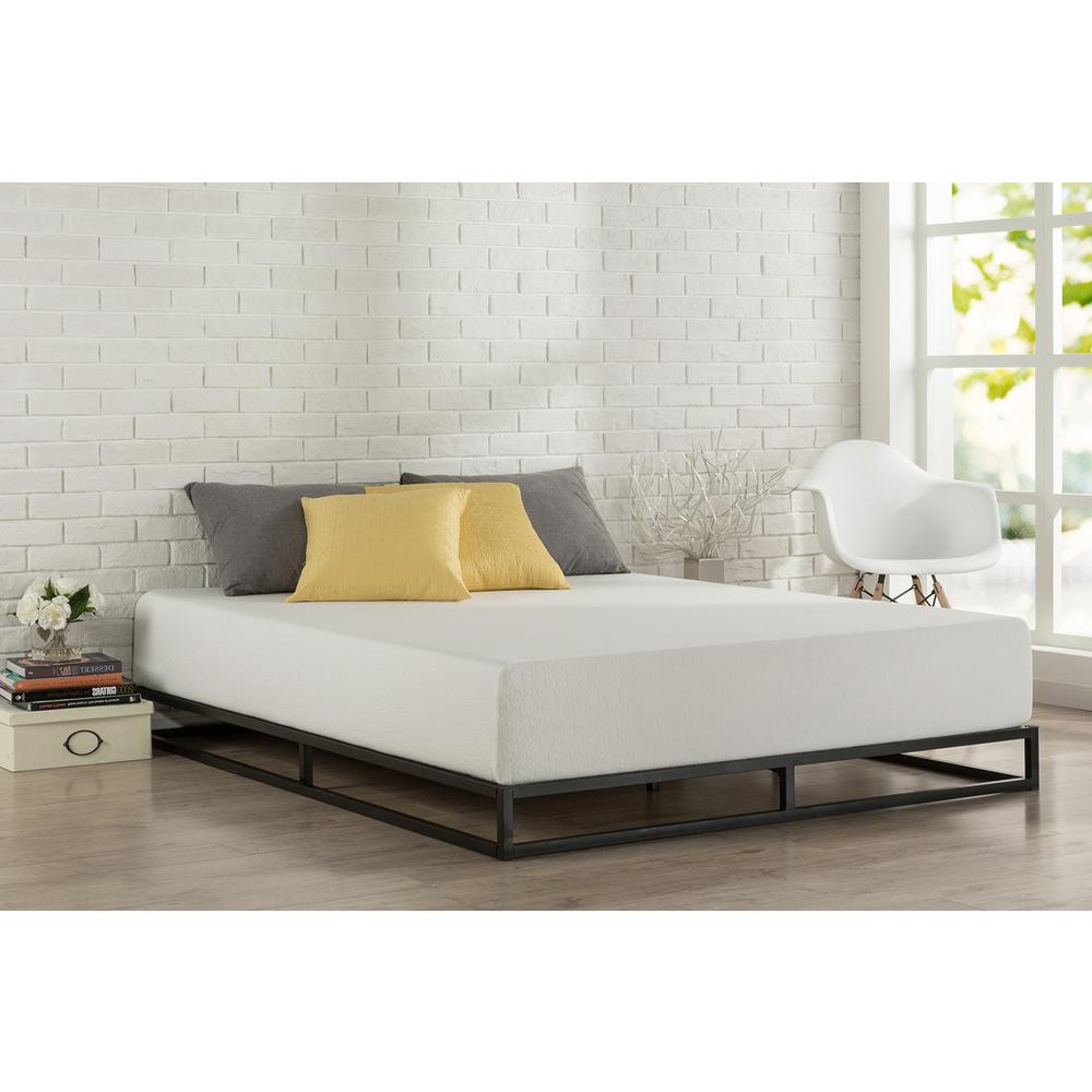 low profile bed frame king size