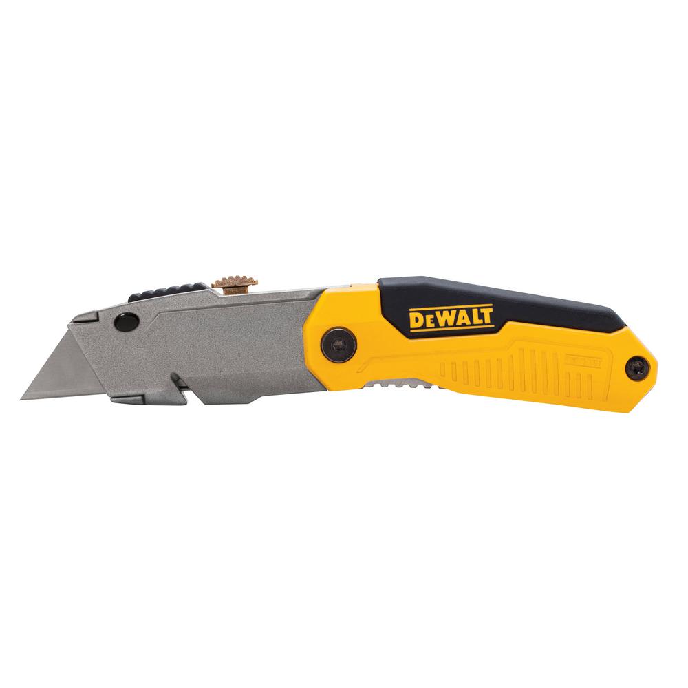 DEWALT Folding Retractable Utility Knife-DWHT10035L - The Home Depot