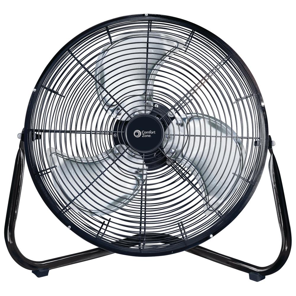 Comfort Zone 20 In High Velocity Cradle Fan Czhv20b The Home Depot