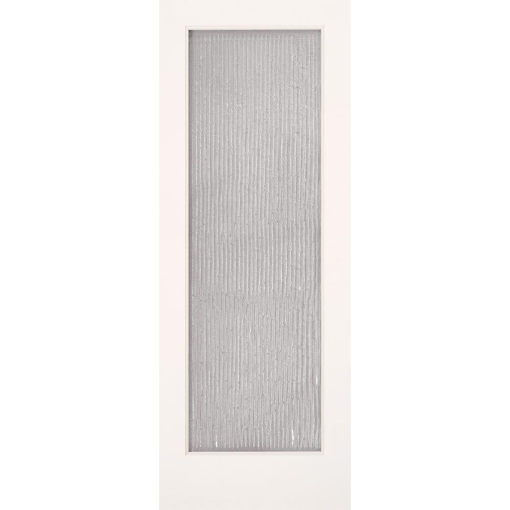 Feather River Doors 32 In X 80 1 Lite Bamboo Casting Smooth 1 Lite Bamboo Casting Smooth Primed Mdf Interior Door Slab