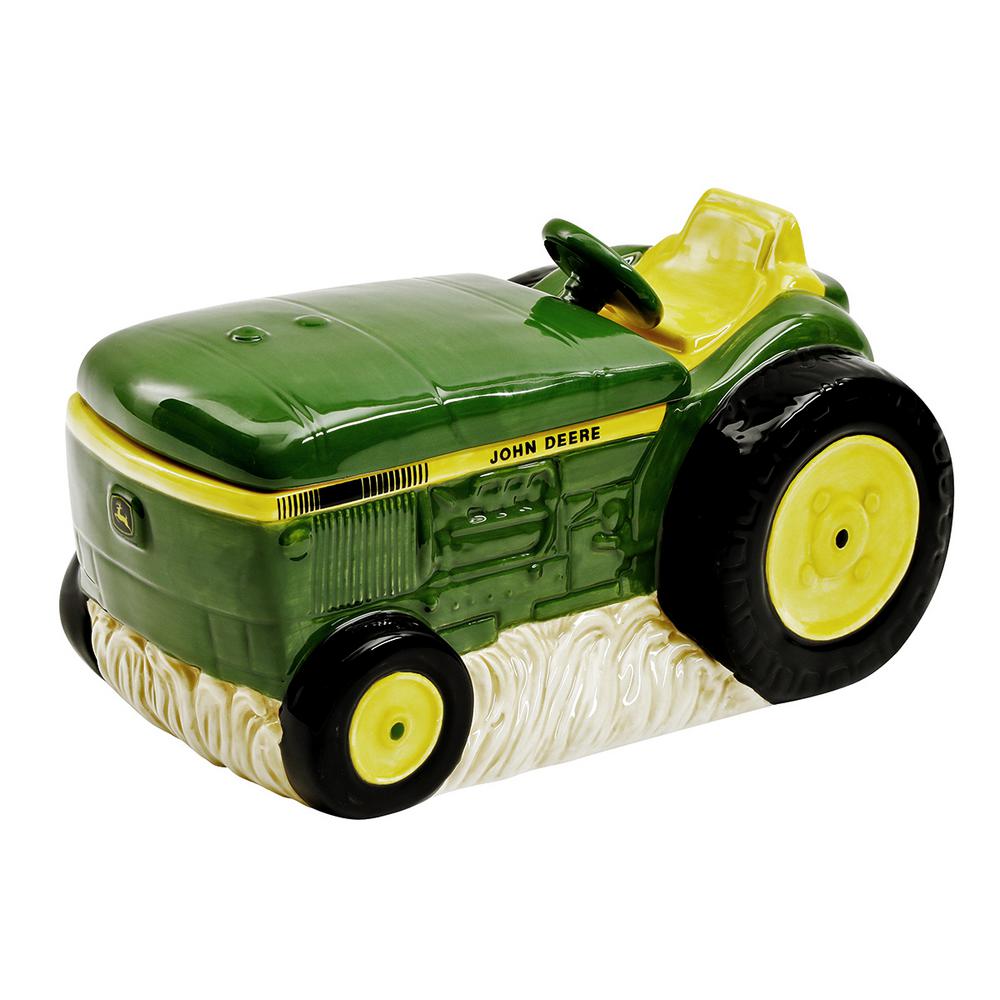 john deere push along tractor