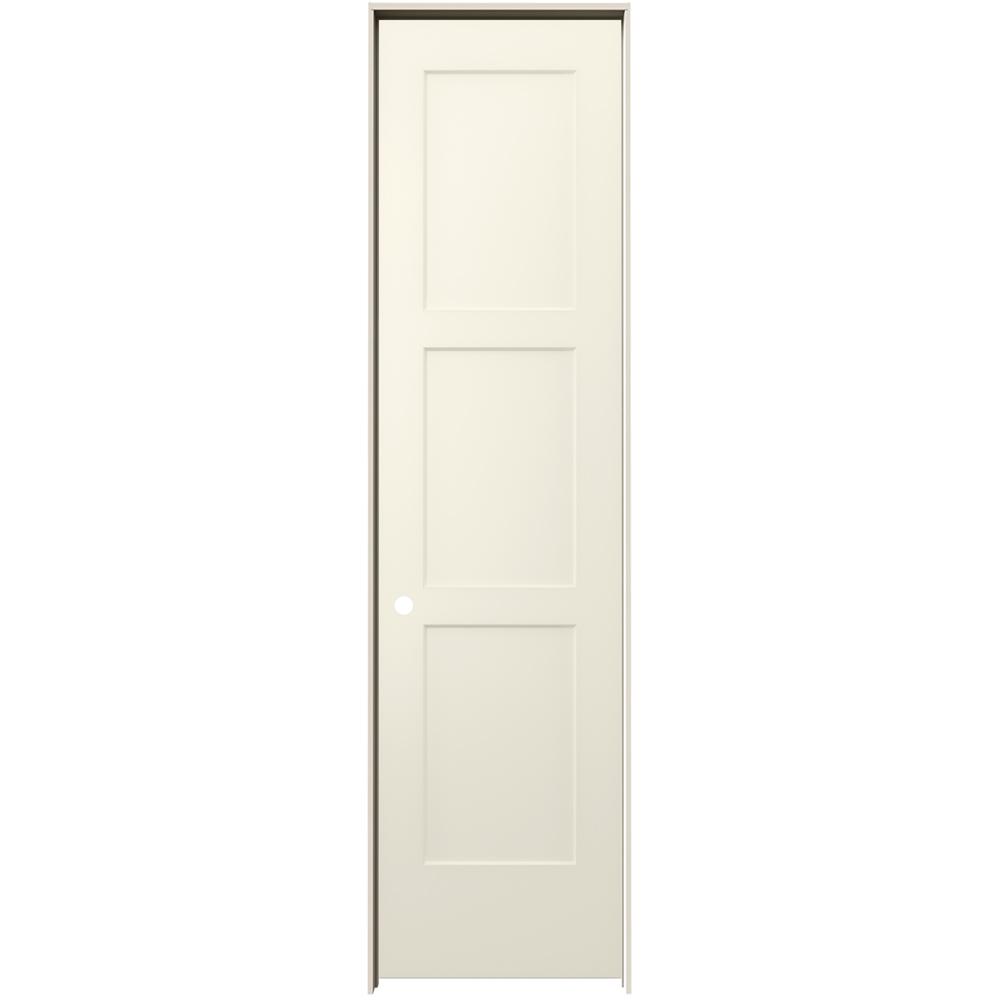 Jeld Wen 24 In X 96 In Birkdale French Vanilla Paint Right Hand
