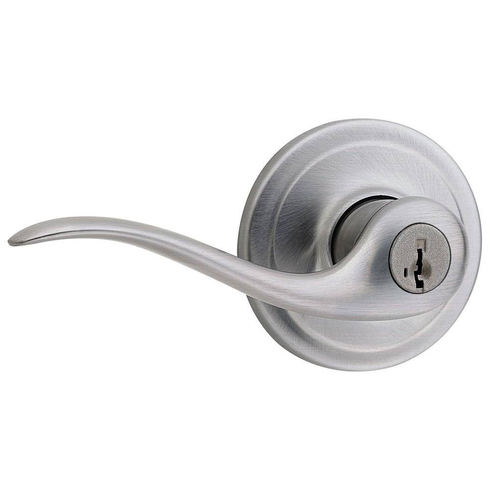 UPC 059184193367 product image for Entry Door Levers: Weiser Entrance Handle & Lock Sets Toluca Satin Chrome Entry  | upcitemdb.com