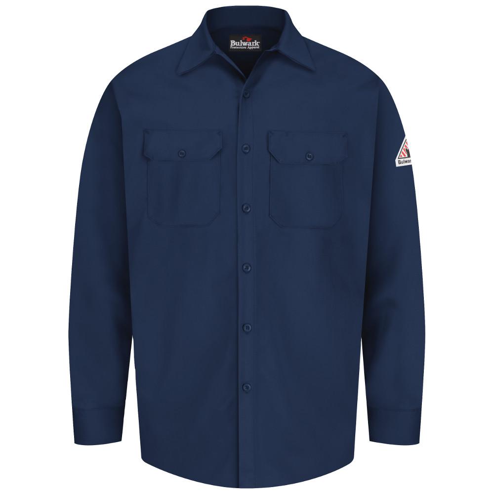 navy work shirt