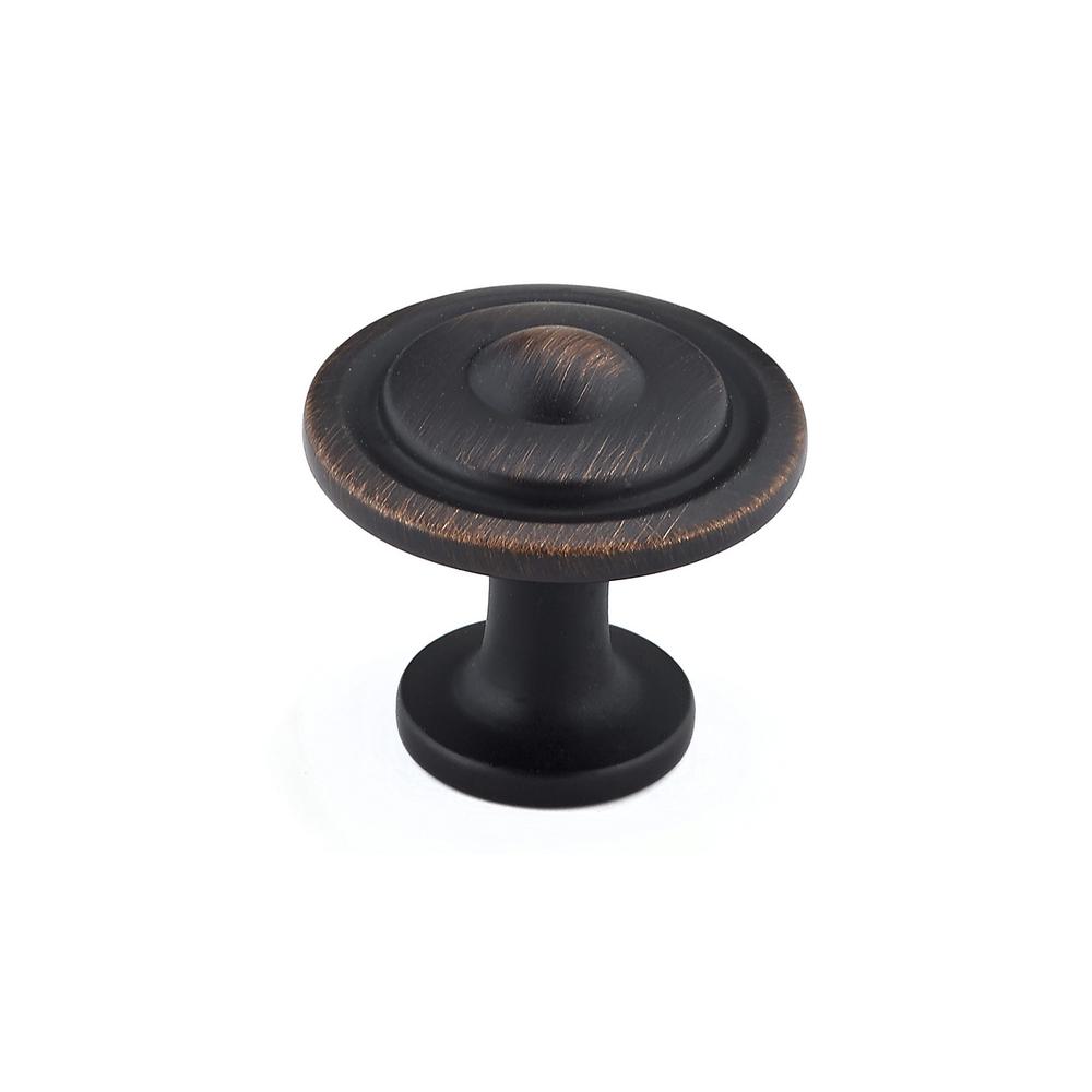 Richelieu Hardware 11/4 in. Brushed OilRubbed Bronze Knob