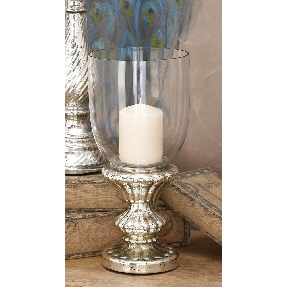 pedestal hurricane candle holder