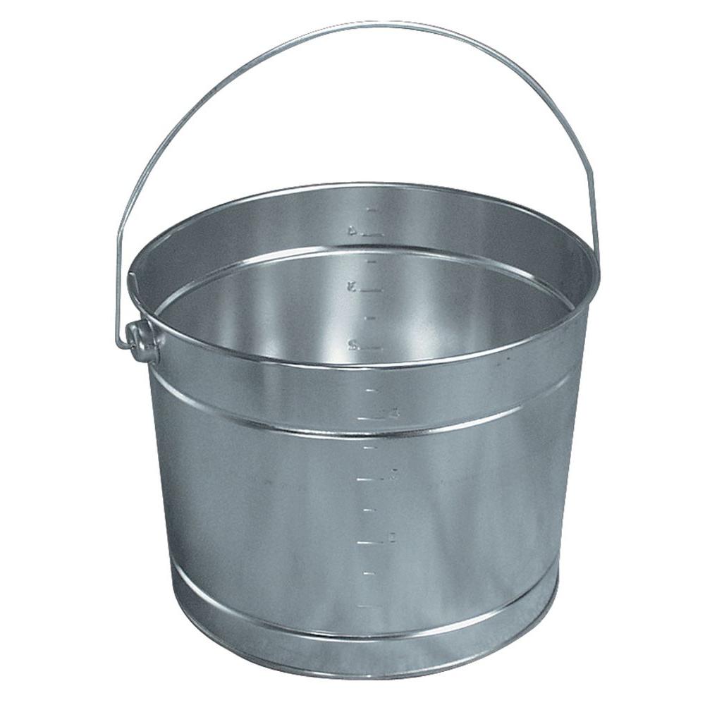 steel bucket with lid