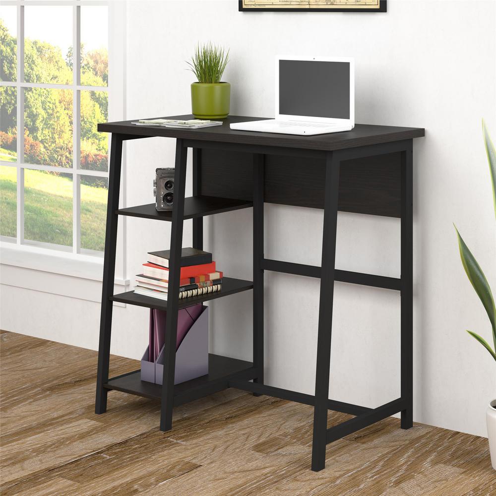 Ameriwood Home Kinsley Espresso Standing Desk Hd15838 The Home Depot