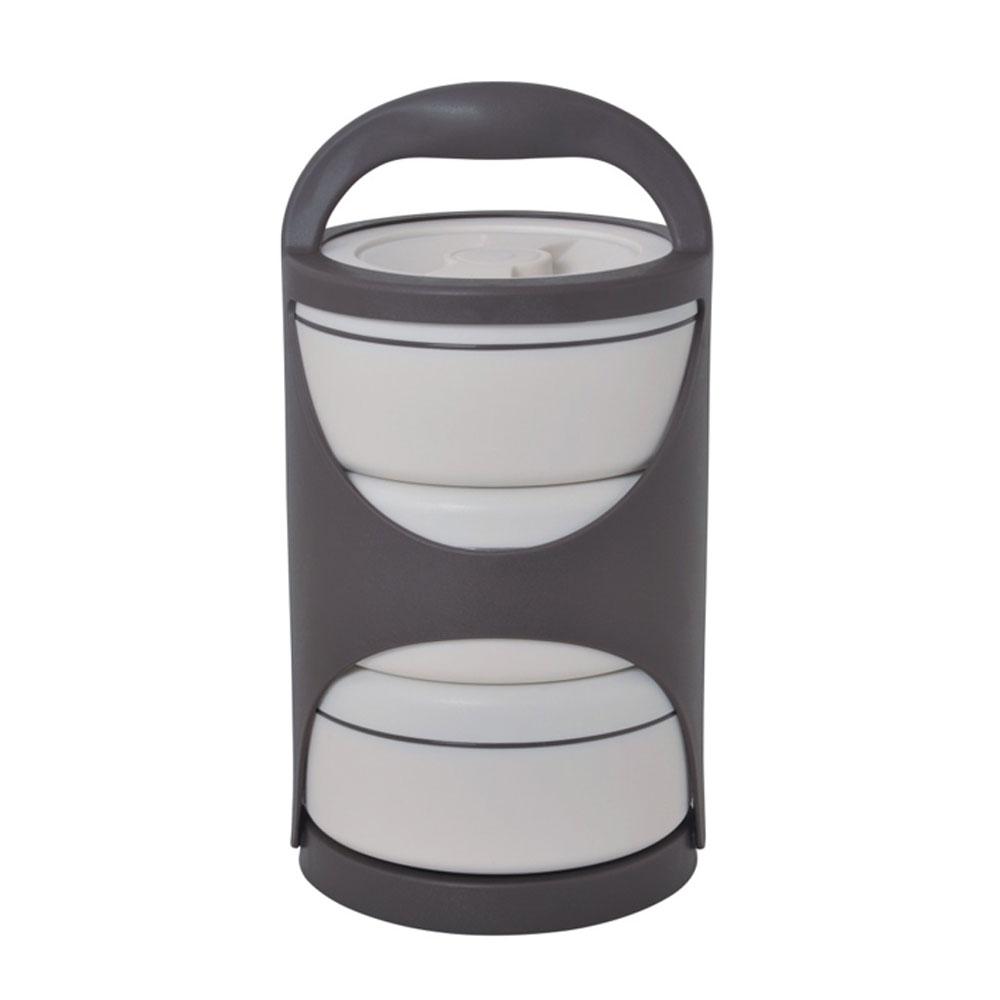 Tayama 3Tier Thermal Lunchbox Carrier in WhiteTLB3 The Home Depot