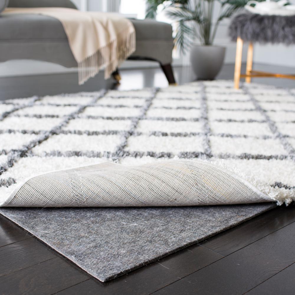 Safavieh Durapad Grey 11 Ft X 17 Ft Non Slip Hard Surface Rug