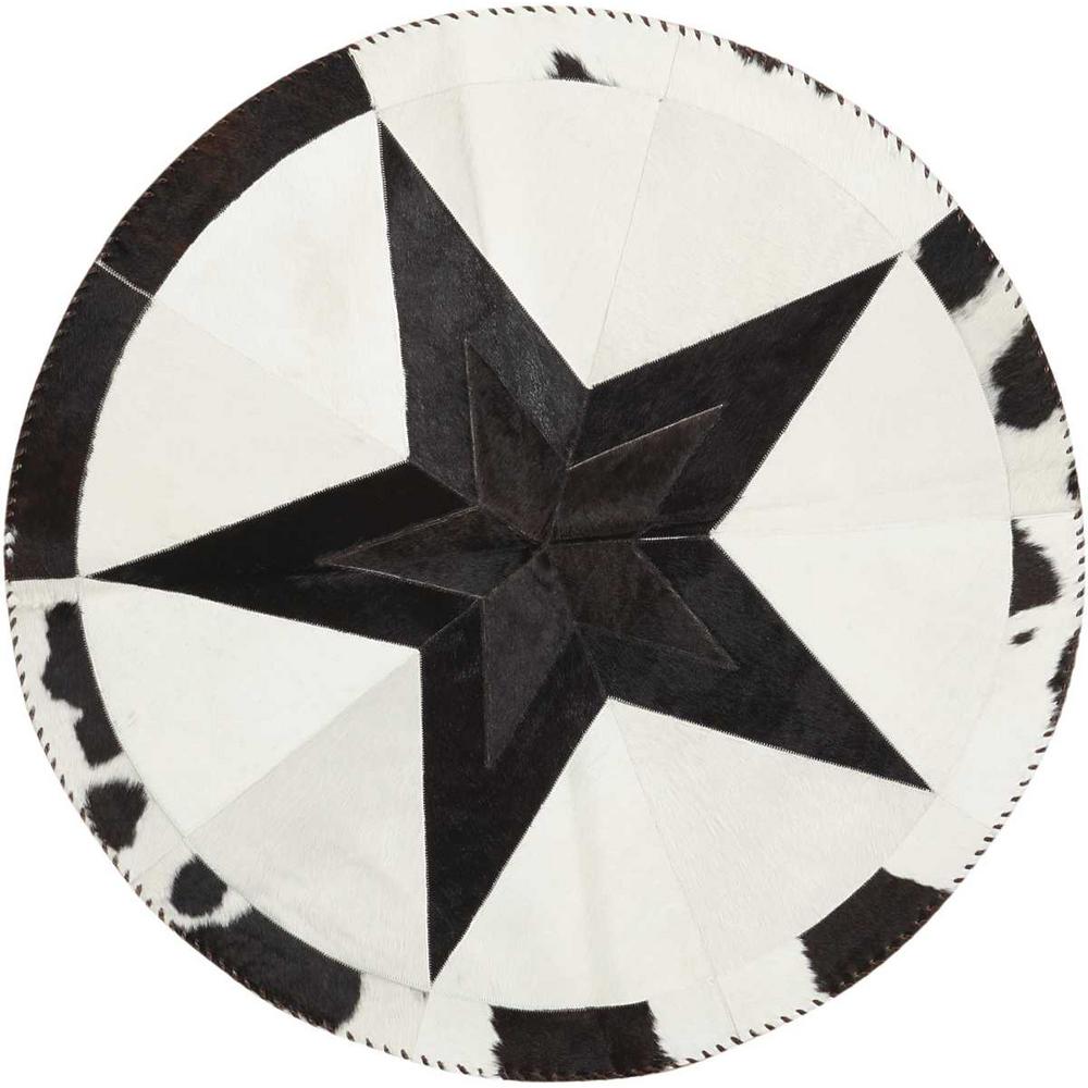 Mina Victory White Area Rugs The Home Depot Southern Star Black White 4 Ft X Round Area Rug