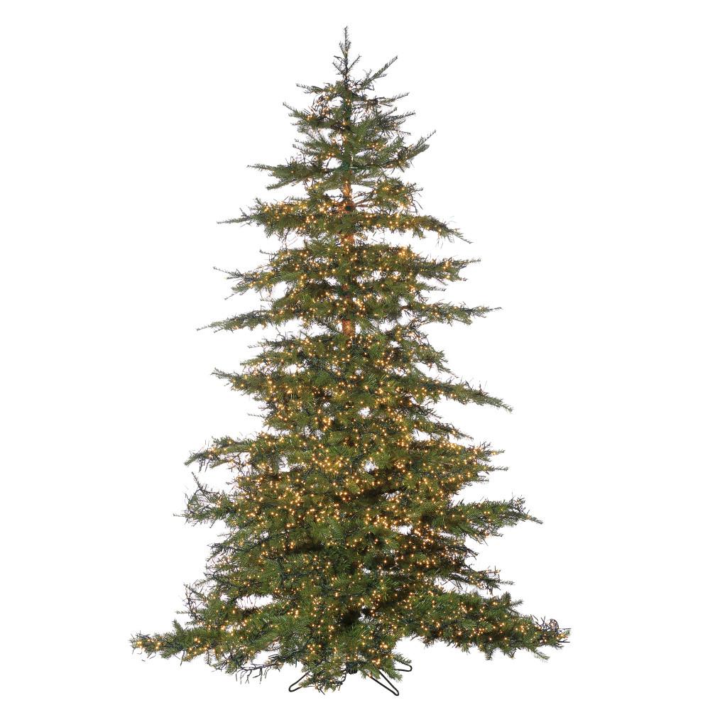 Sterling 7 5 Ft Pre Lit Led Natural Cut Monaco Pine Artificial Pre Lit Led Natural Cut Monaco Pine Artificial Christmas Tree With