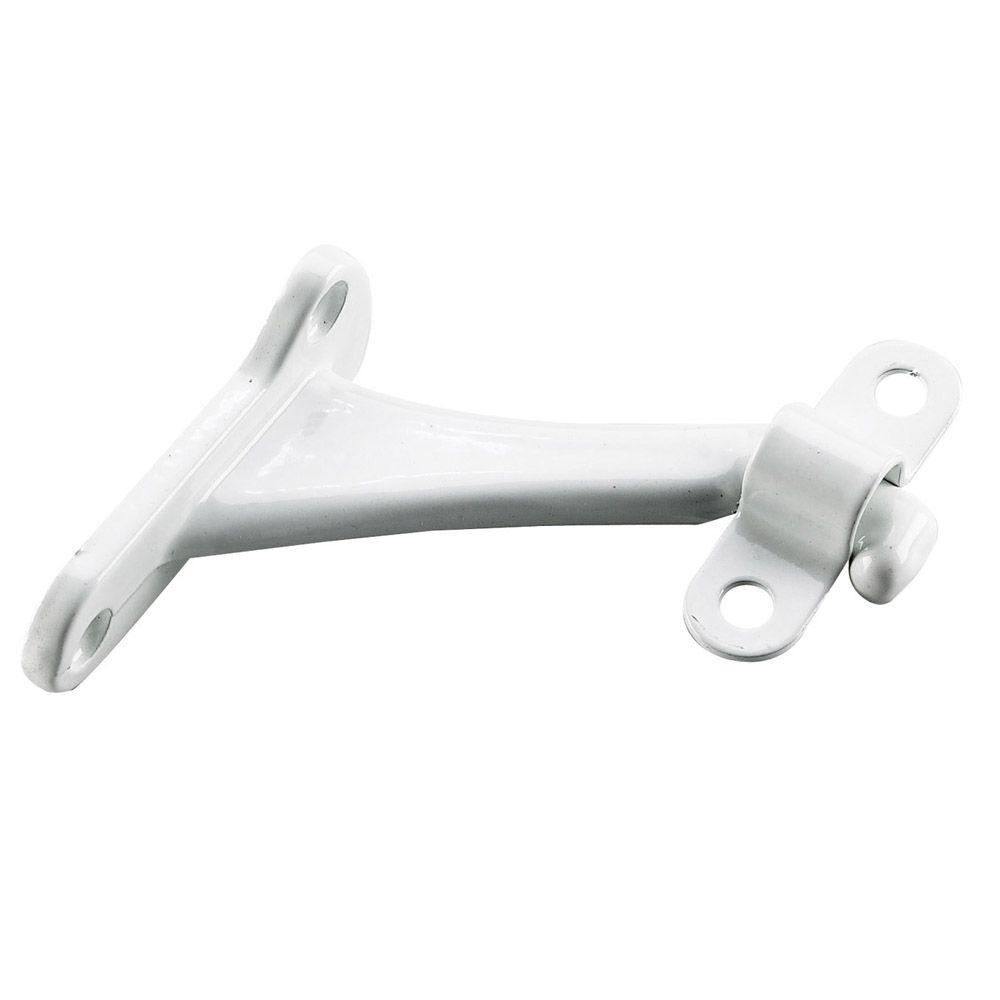 Onward White Heavy Duty Aluminum Hand Rail Bracket2282WV The Home Depot