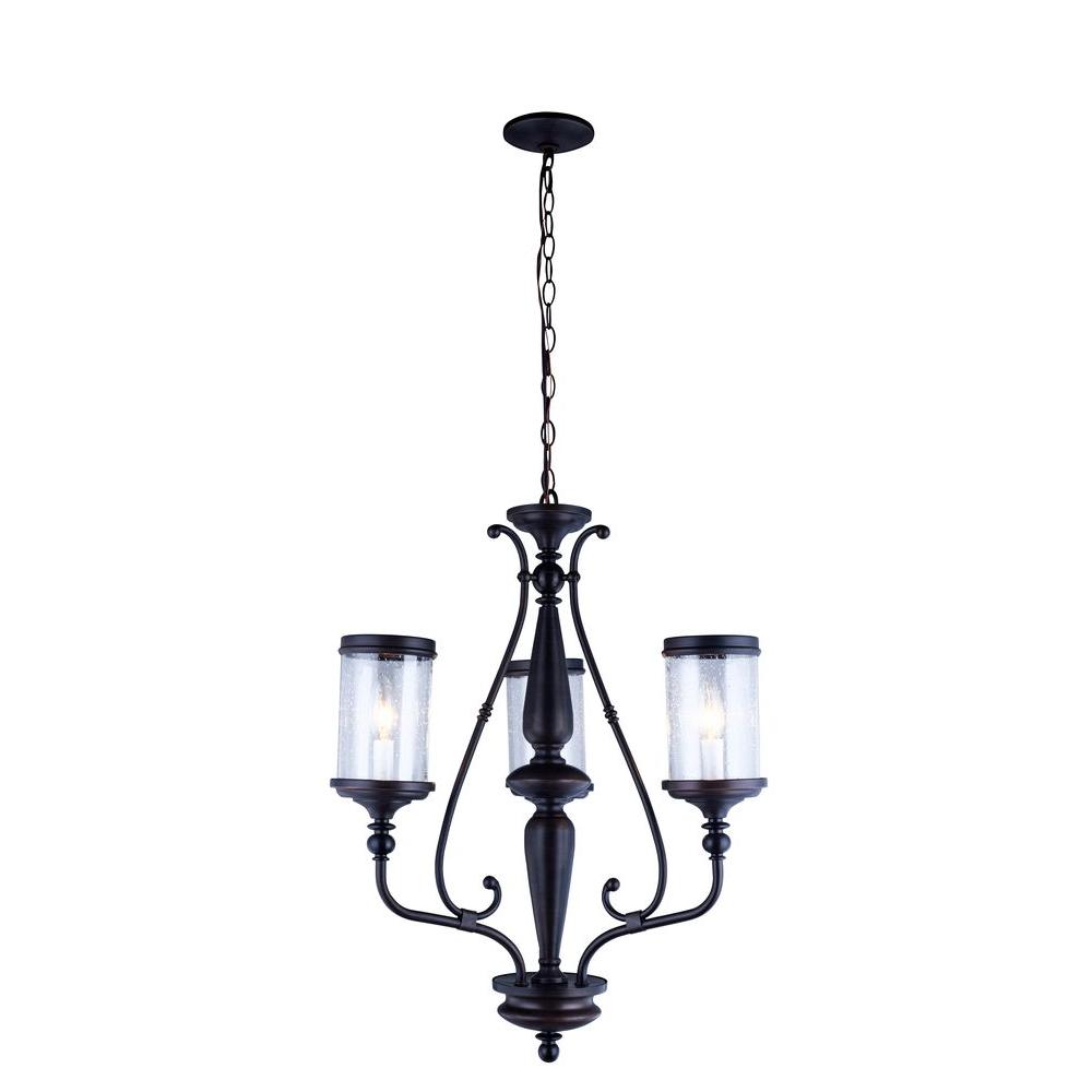 World Imports Estella Collection 3 Light Oil Rubbed Bronze Chandelier   Oil Rubbed Bronze World Imports Chandeliers 9762 88 64 1000 