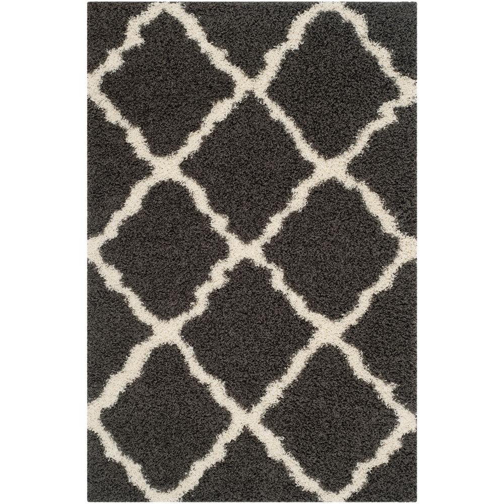 Safavieh Dallas Dark Gray Ivory 6 Ft X 9 Area Rug