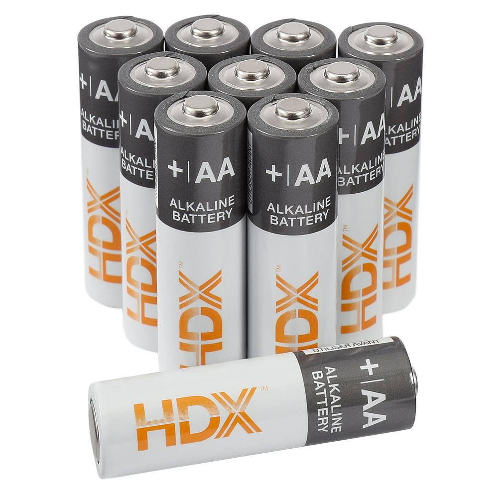 Hdx Alkaline Aa Battery  48-pack -7151-48s