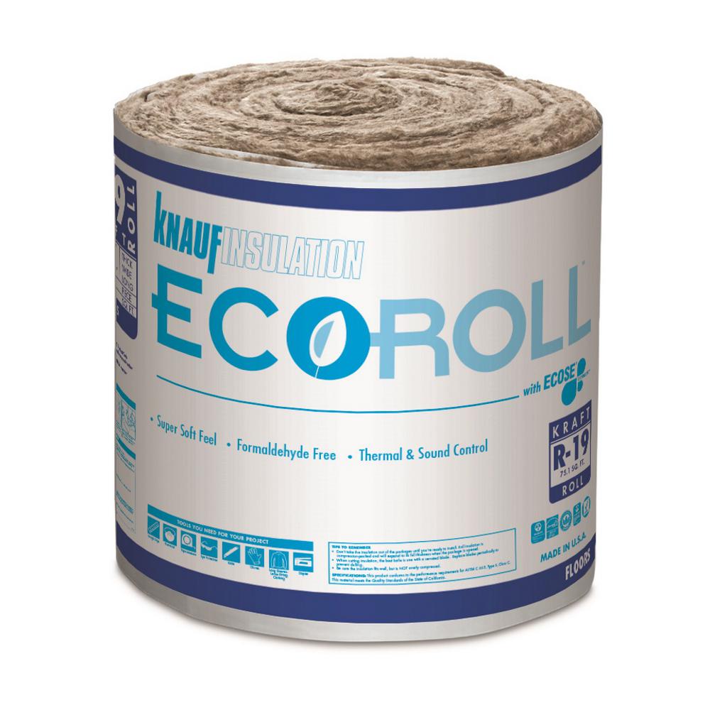 Roll R19 Fibergl Insulation The Home Depot R 19