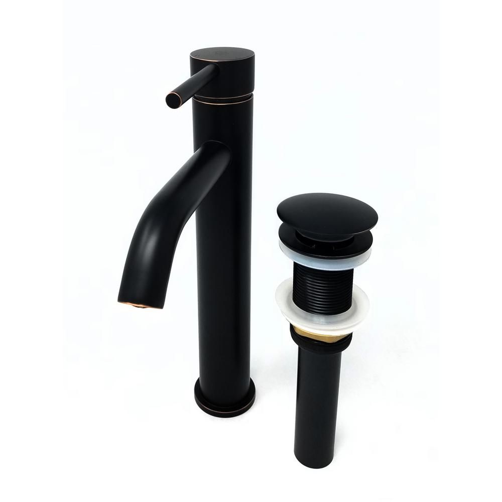 Sseries European Single Hole Single Handle Vessel Bathroom Faucet