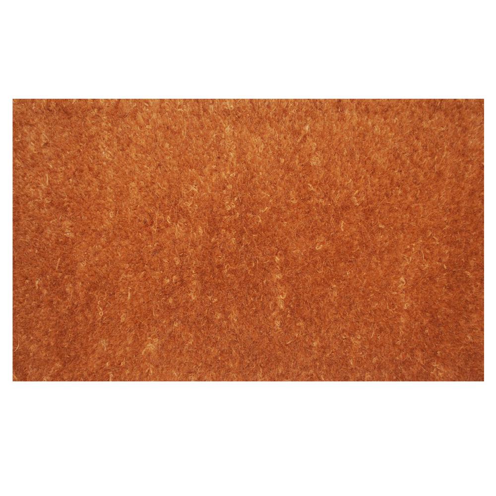 J & M Home Fashions Wrought Iron 24 in. x 36 in. Natural Rubber Door