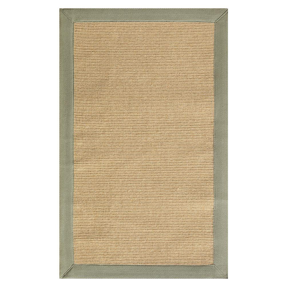 Home Decorators Collection Washed Jute Lichen 6 ft. x 9 ft. Area Rug