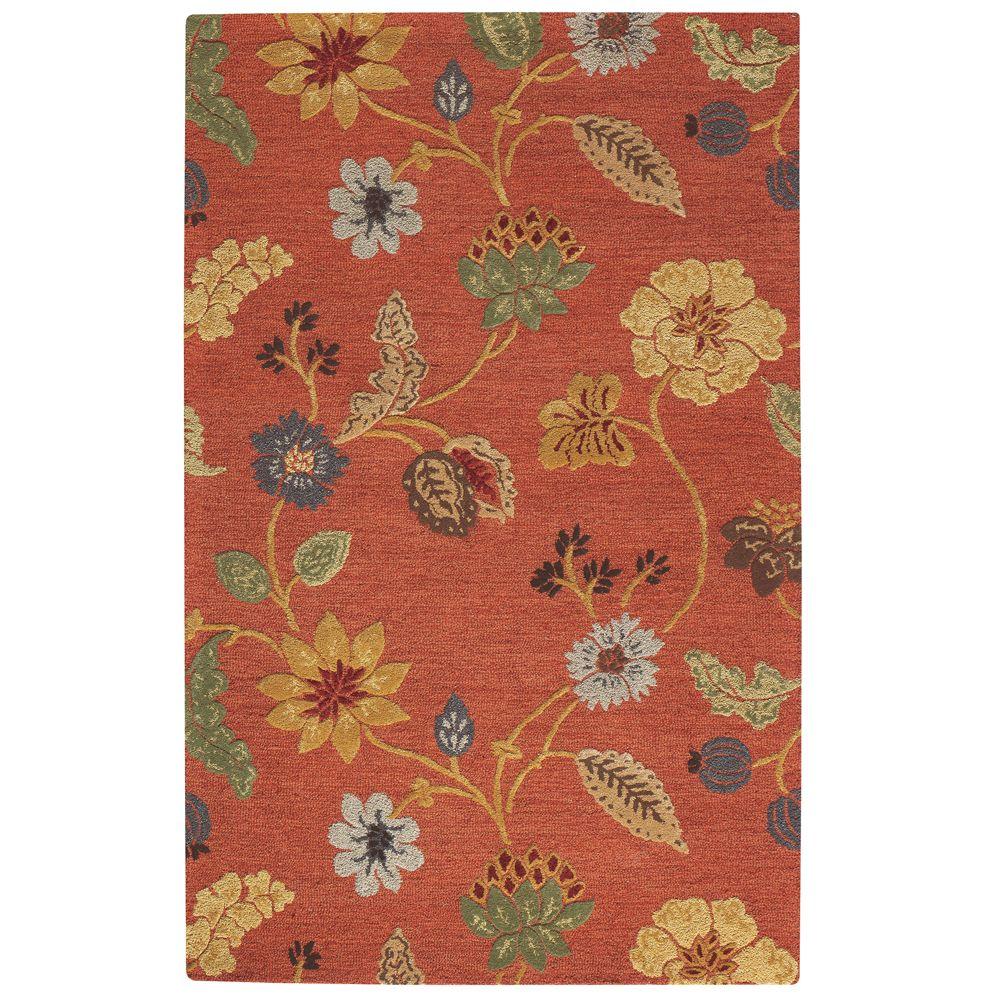 Orange 8 X 11 Area Rugs The Home Depot Area Rug